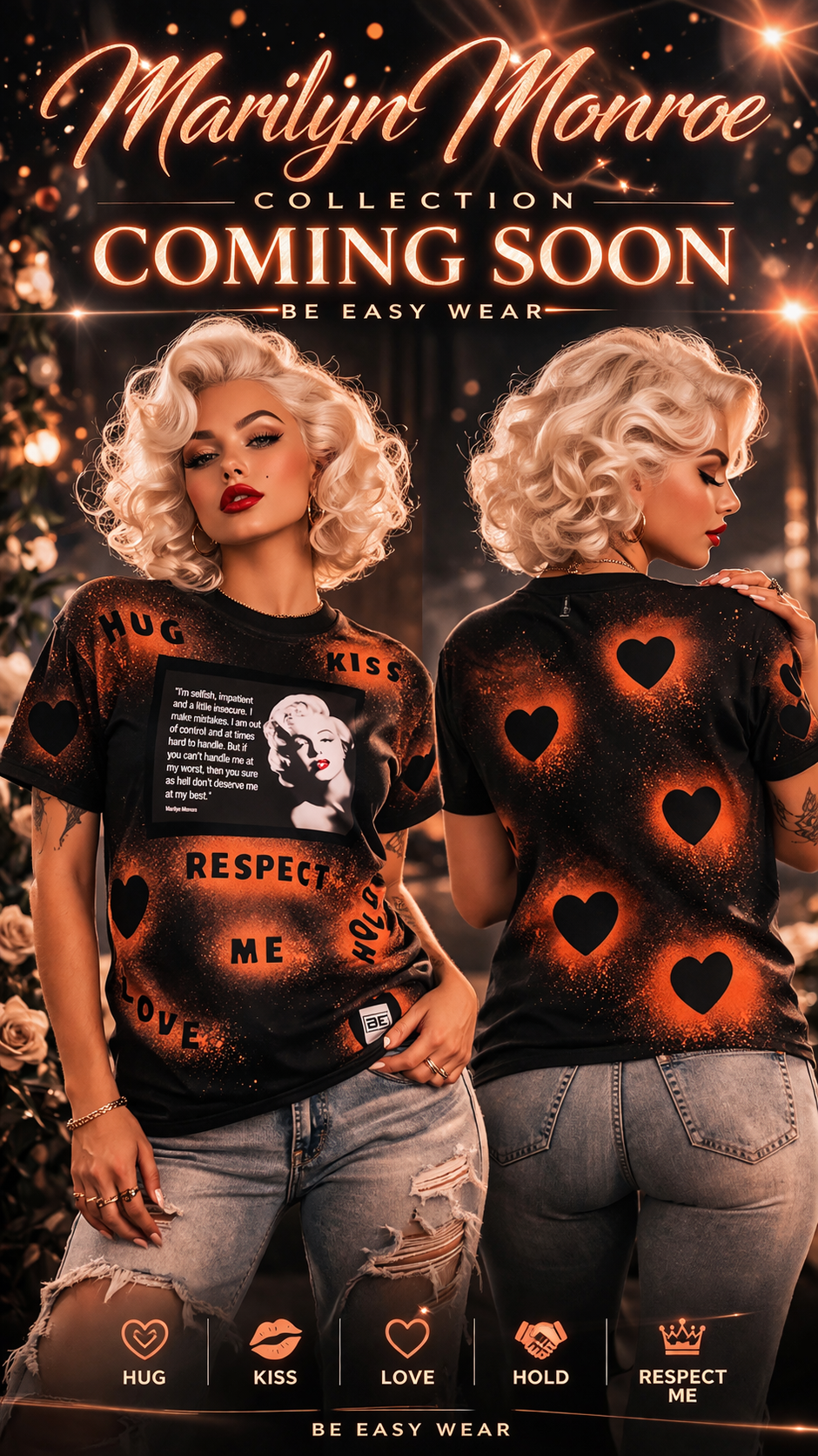 Marilyn Monroe T-Shirts "Coming Soon"