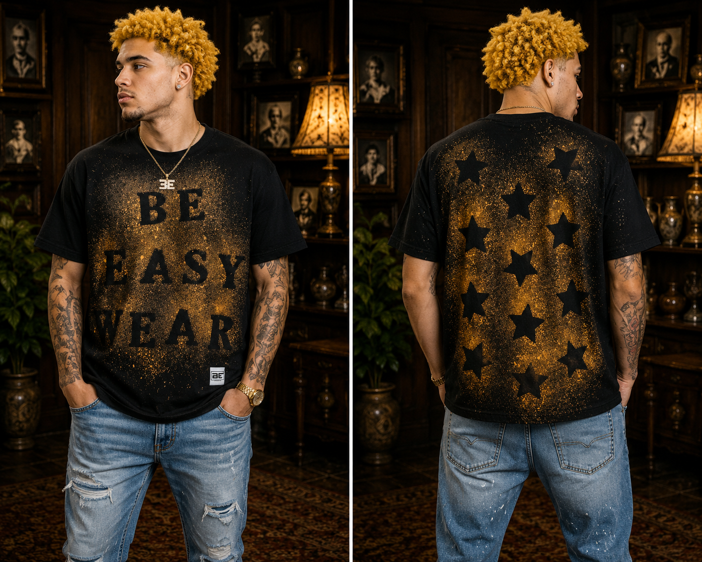 Star Back T-Shirts