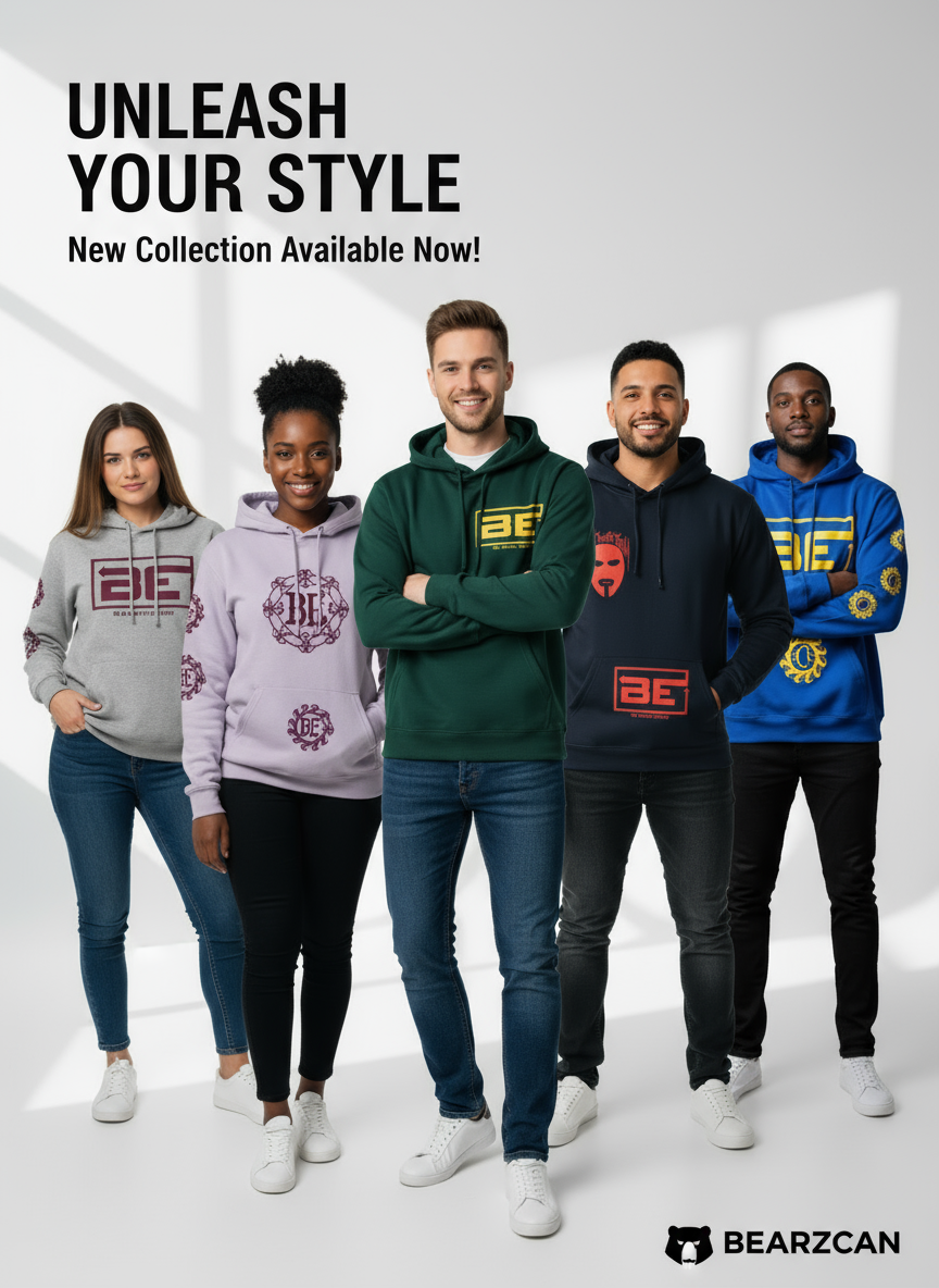 Group banner with all 5 models
