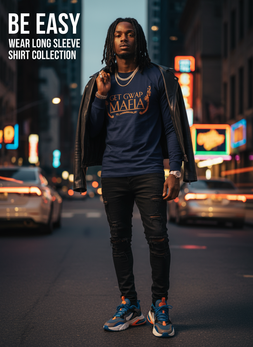 Be Easy Wear Long Sleeve Shirt Collection Banner
